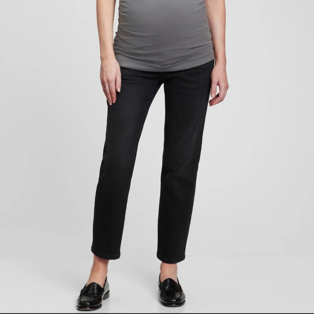 Women's Black Maternity Jeans From Gap
